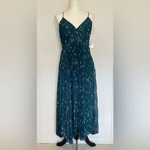Uniqlo Elegant Teal Maxi Dress medium